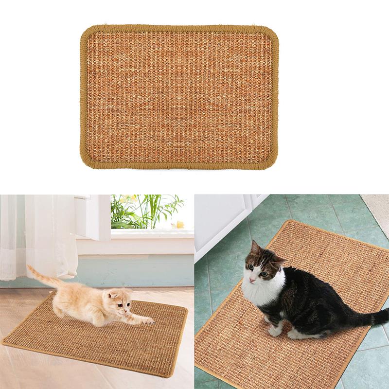 Cat Scratching Mat Made With Natural Sisal
